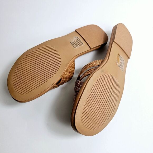 Kenneth Cole Women's Julia Sandal Natural Raffia Size 8 NEW! - Picture 8 of 9